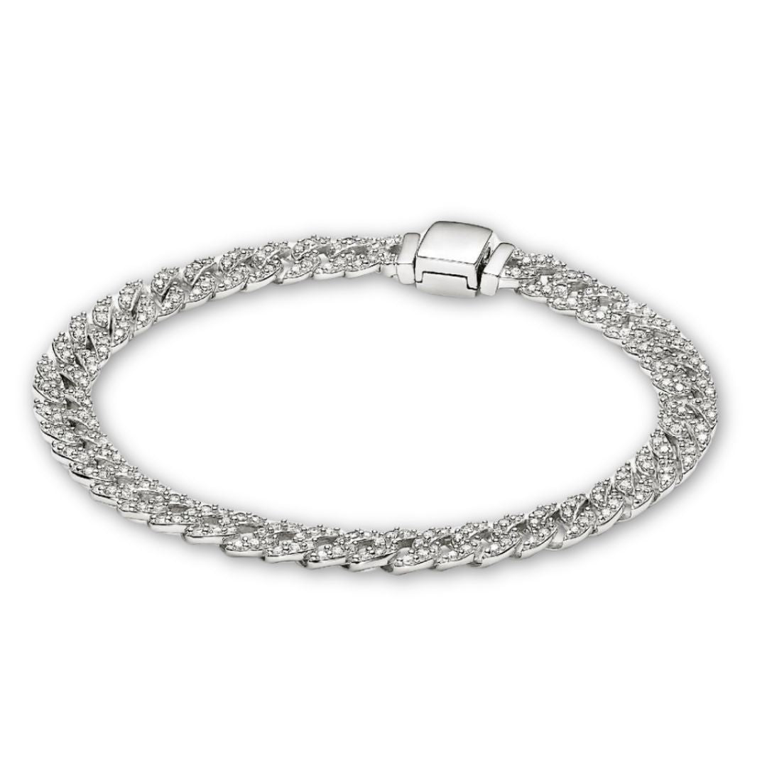 Addison - Pave Cuban Bracelet